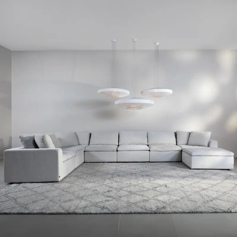 LIGHT modular sofa natural set XVIII