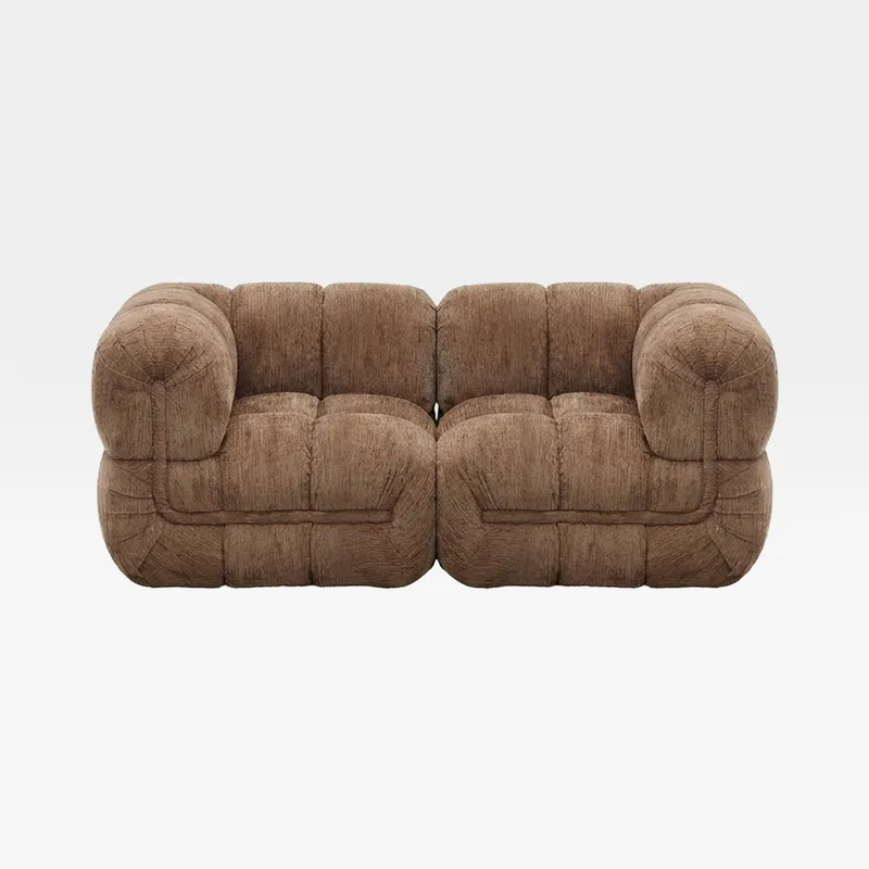 SEABIRD modular sofa brown set I