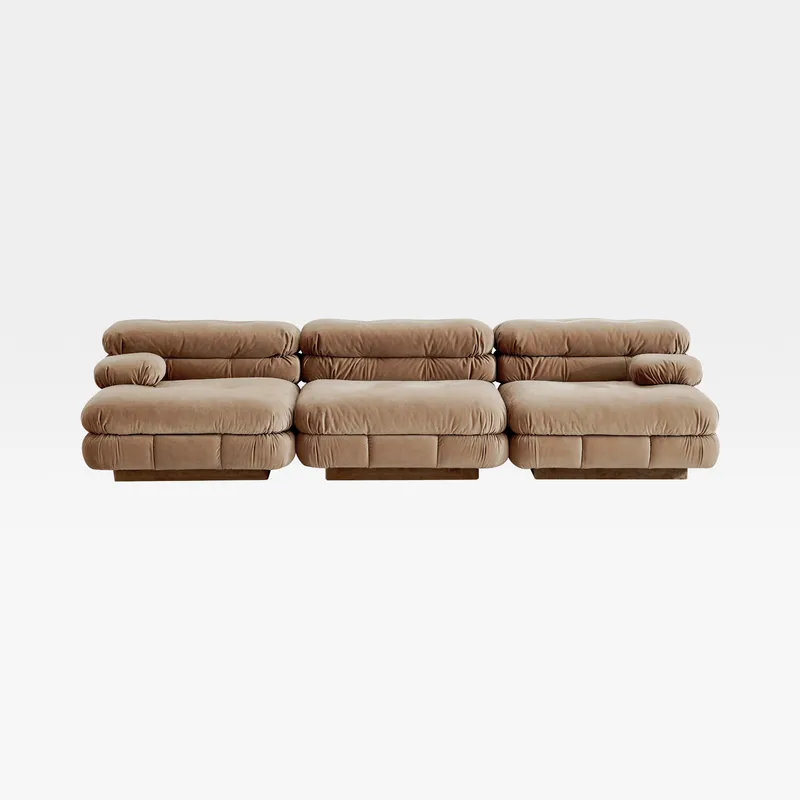 CAMELONT modular sofa brown set II