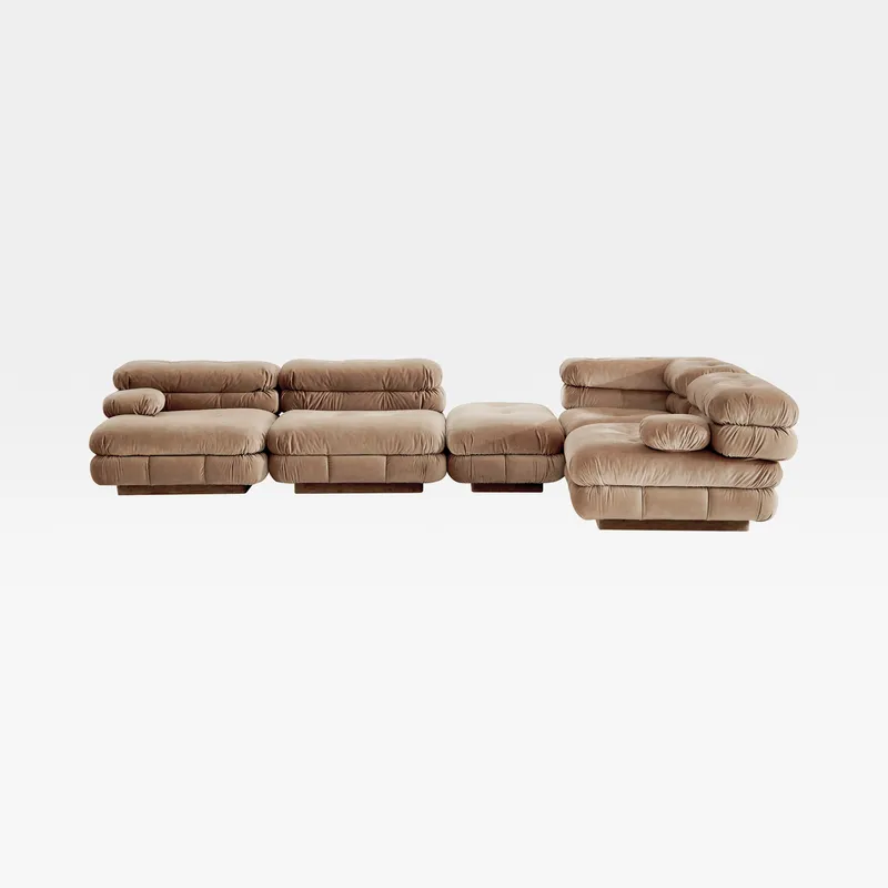 CAMELONT modular sofa brown set III
