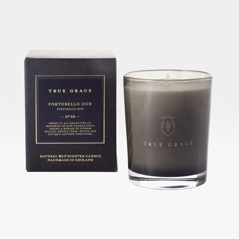 PORTOBELLO OUD candle small black