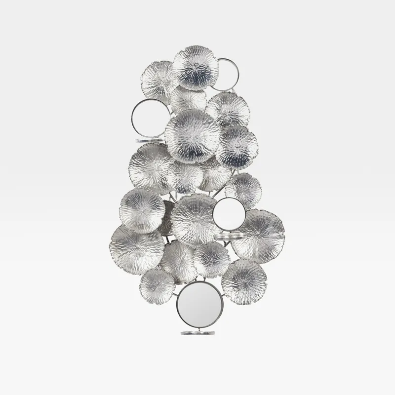 RUCHI wall sconce nickel - 46x71cm