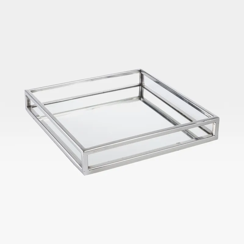ELIAH tray stainless steel - 30x30cm