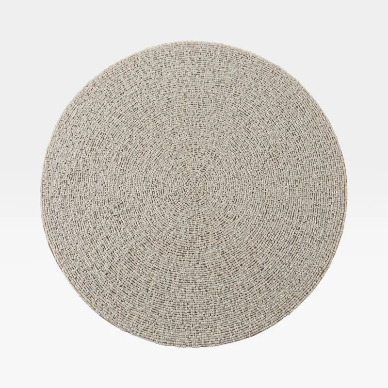 HELGA placemat cream - dia 38cm