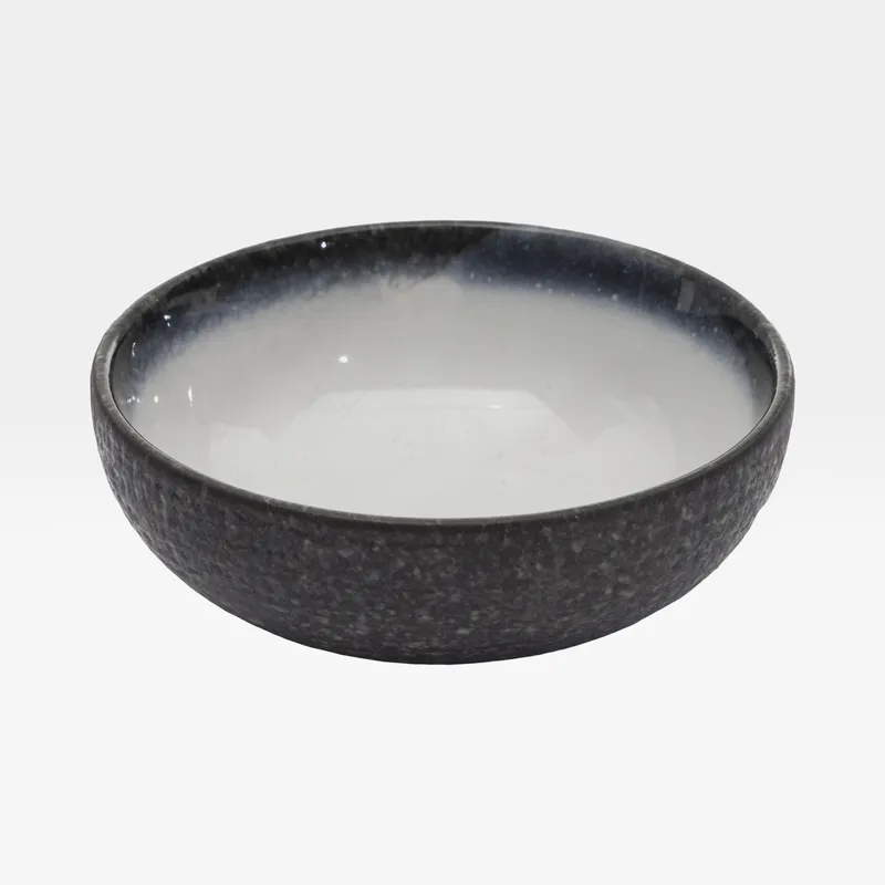 ZHAI bowl white/black - dia 11cm