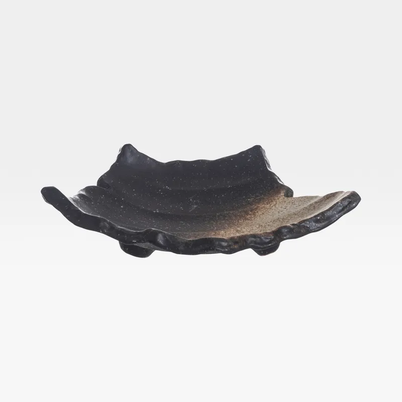 MEILI dish brown - 30x21cm