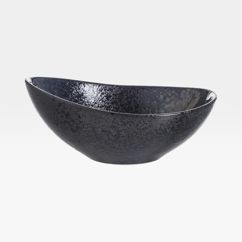 AIRI bowl black/blue - 27x20cm