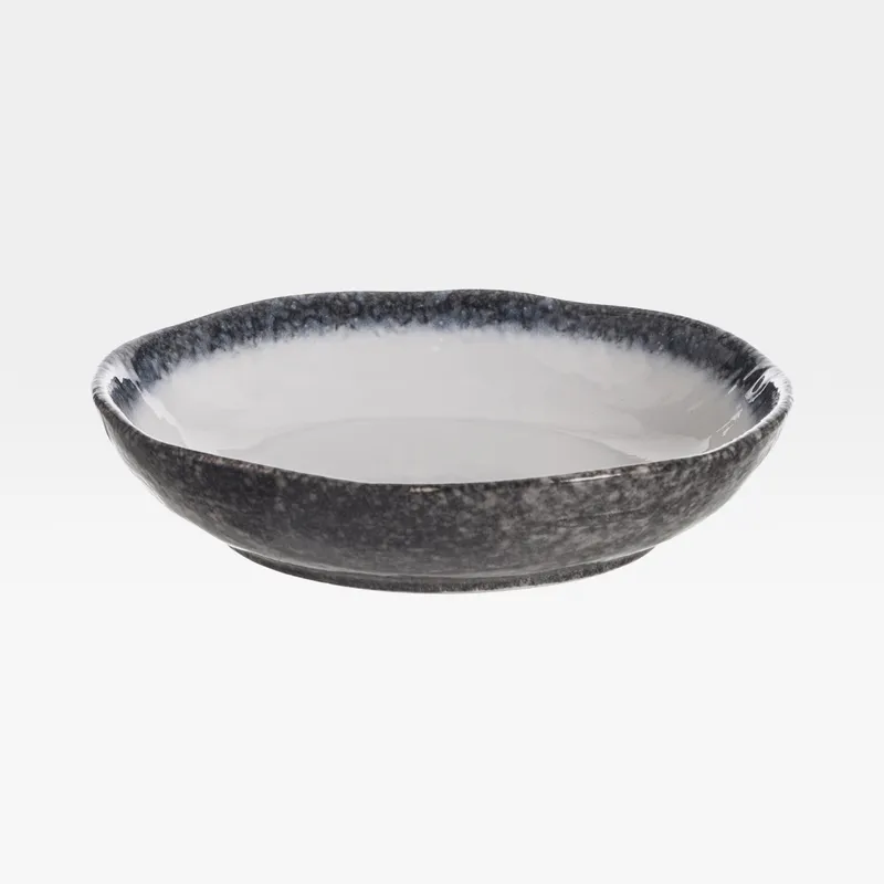 ZHAI bowl white/black - dia 15cm