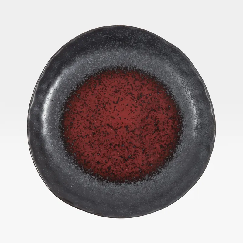 XUE dessert plate red - dia 22cm