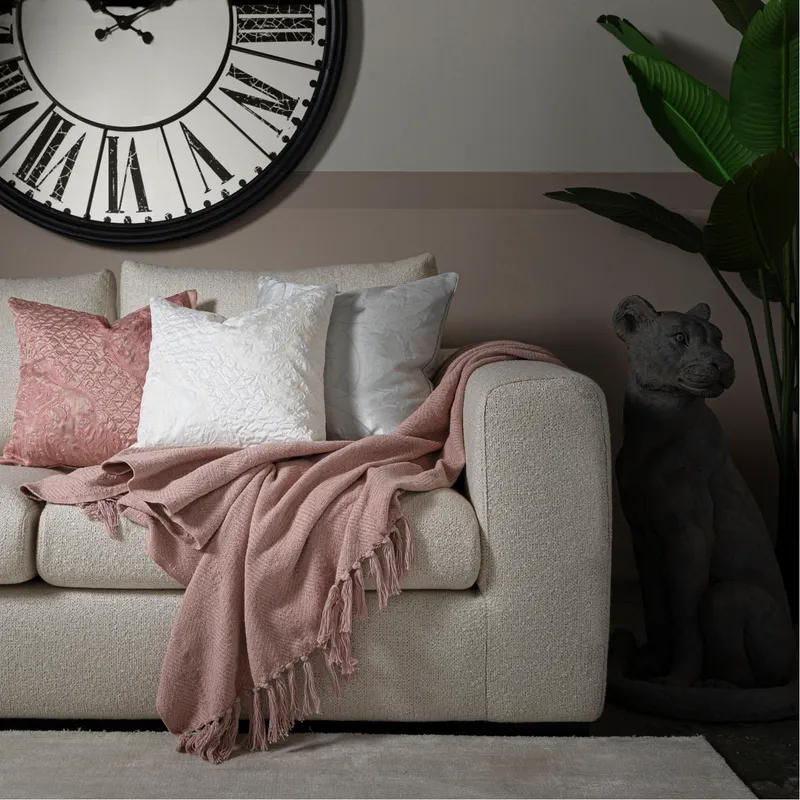 VETRA throw pink - 130x170cm