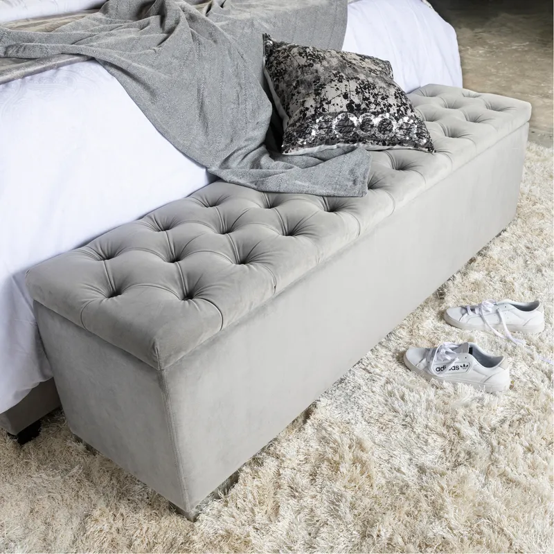 KABIR cushion cover grey/black - 45x45cm