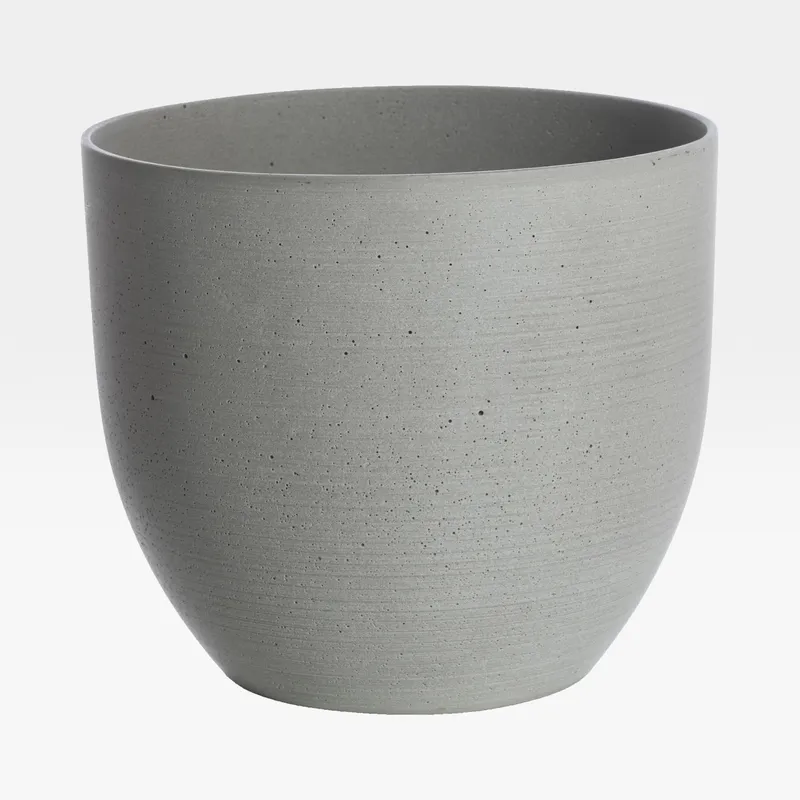 SANDSTONE planter grey - H20cm