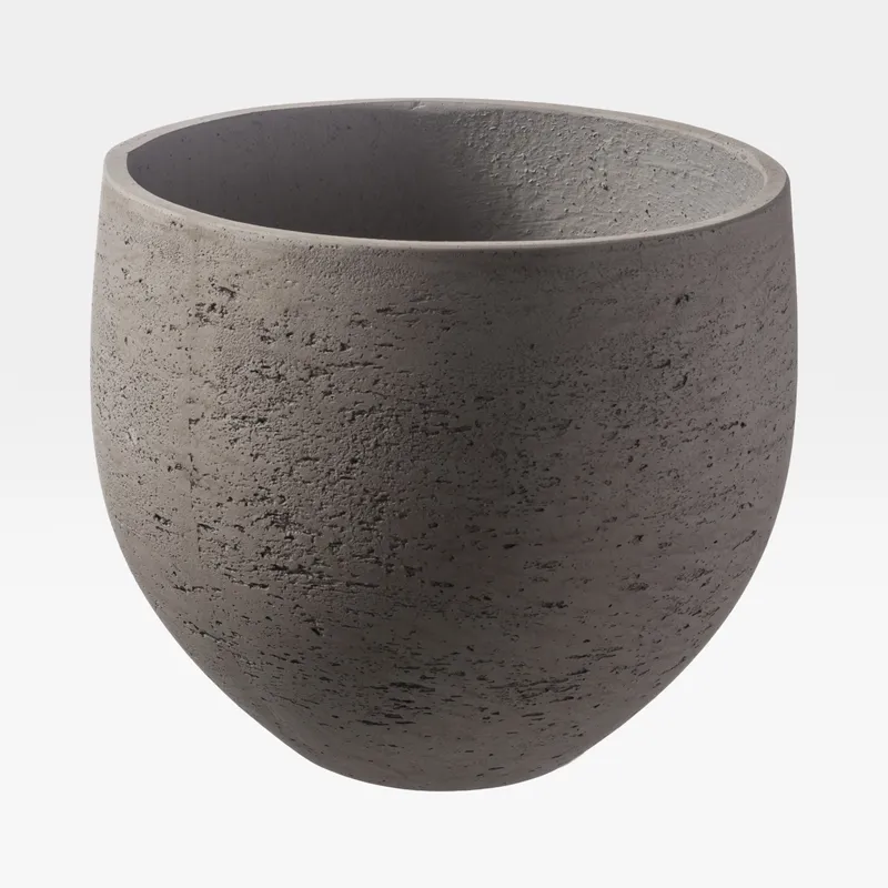 CEMENT planter grey - H28cm