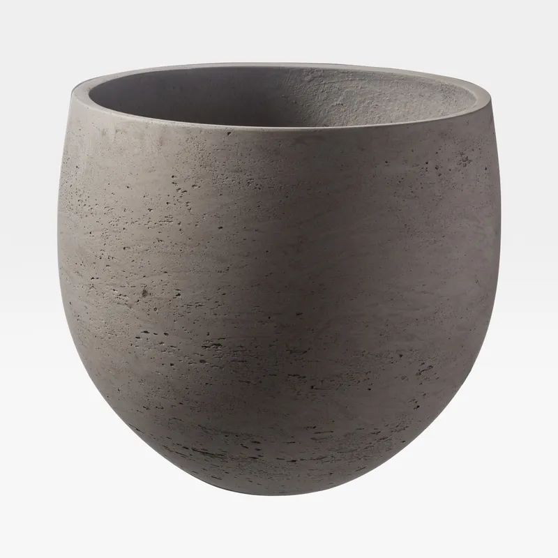 CEMENT planter grey - H35cm