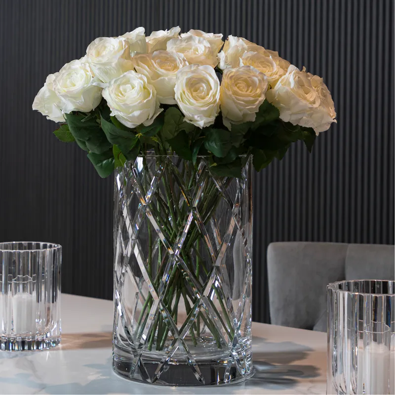 CRYSTAL CLEAR hurricane clear - H28cm