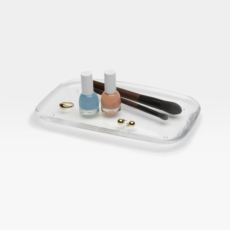 DROPLET tray clear - 17x26cm