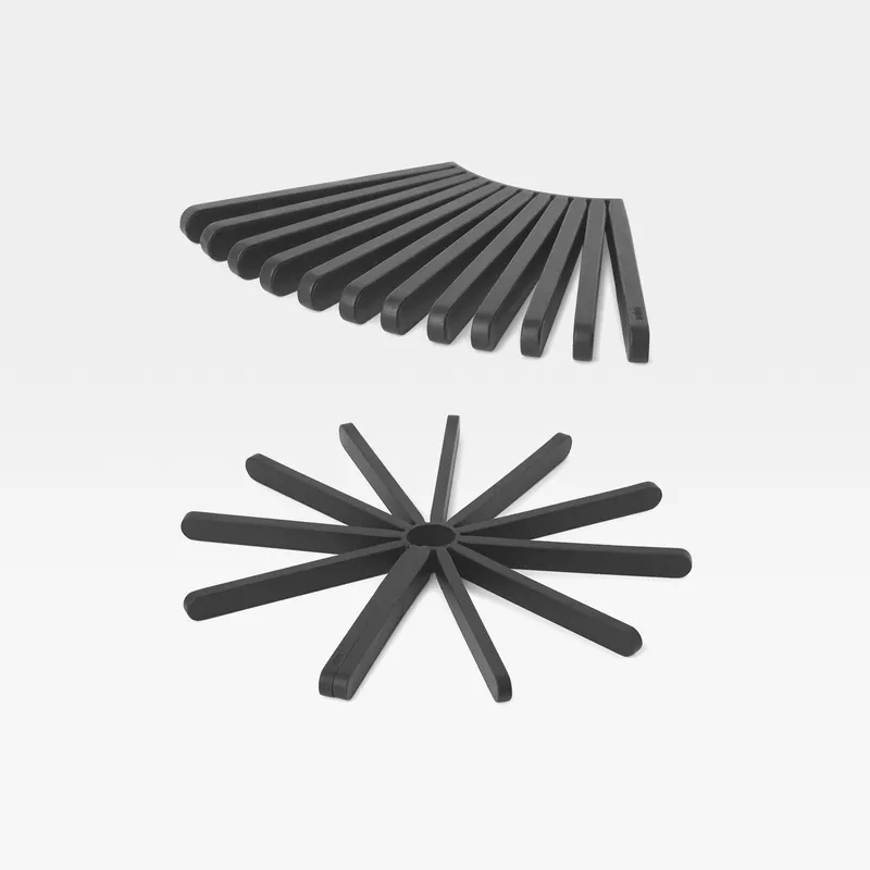 FANFARE trivet black set of 2