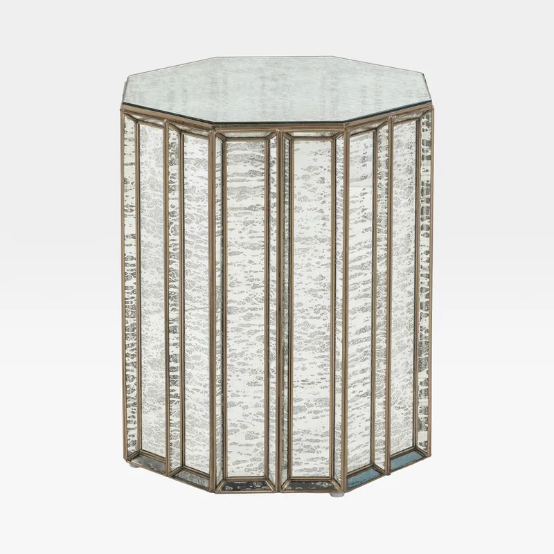 OCTTO coffee table brass - dia 50cm / H58cm