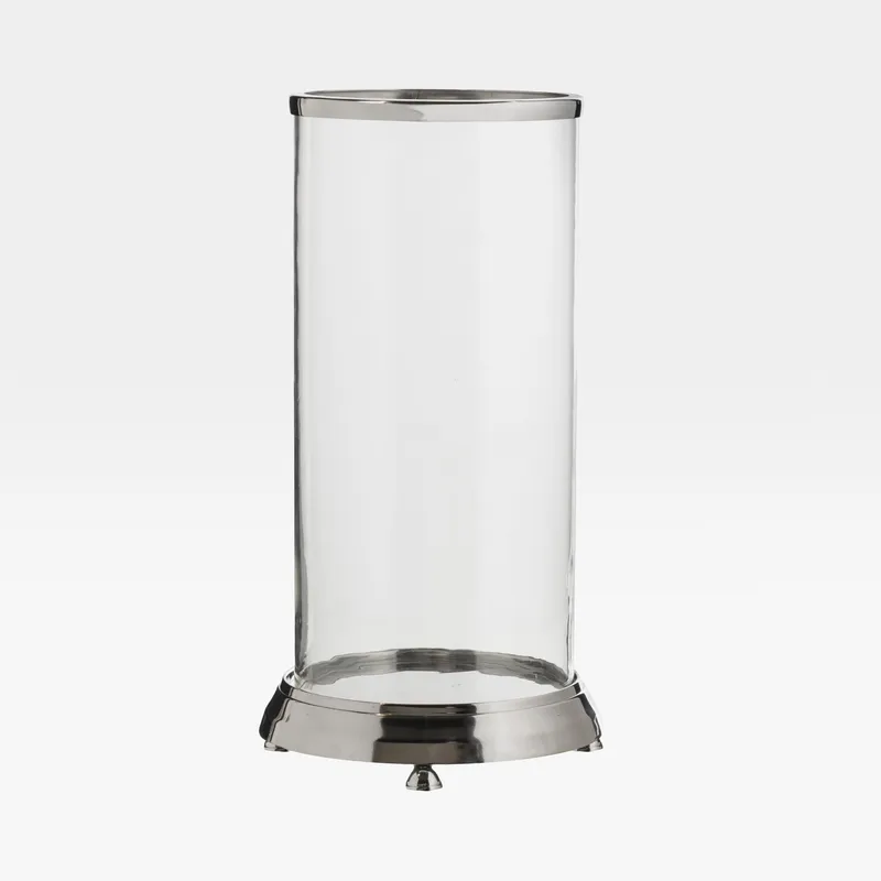 VRITIKA hurricane clear/nickel - H40cm