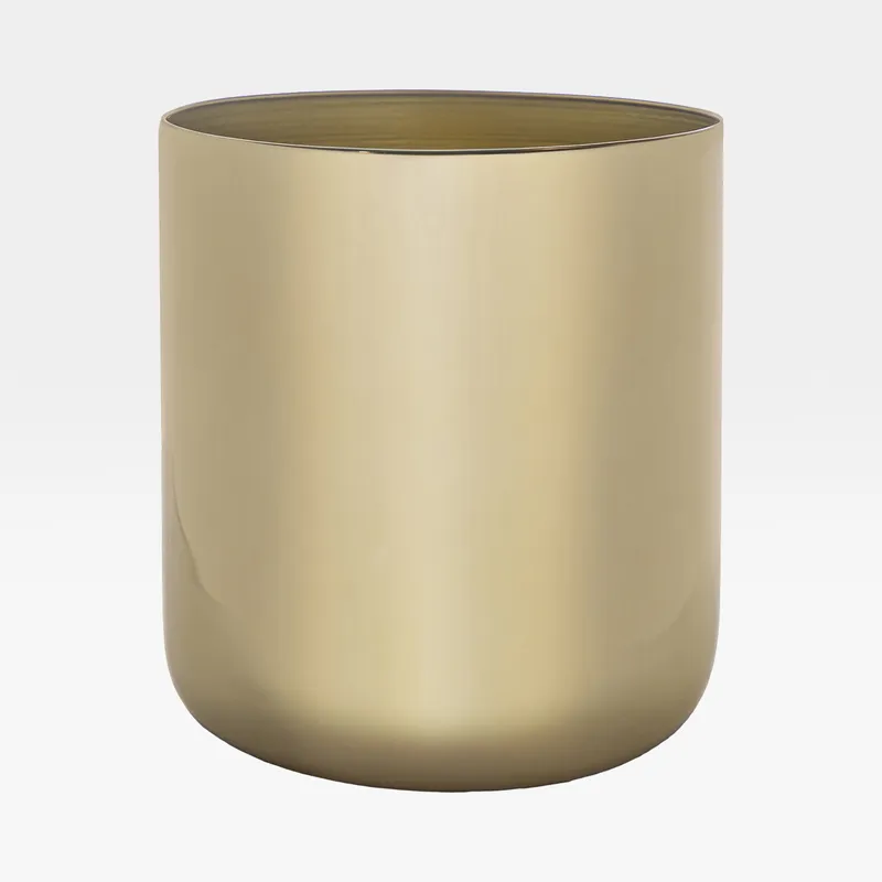 MELVILLE planter gold - H21cm