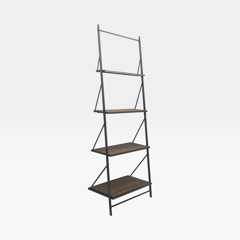 MAR bookcase black - 210x80cm