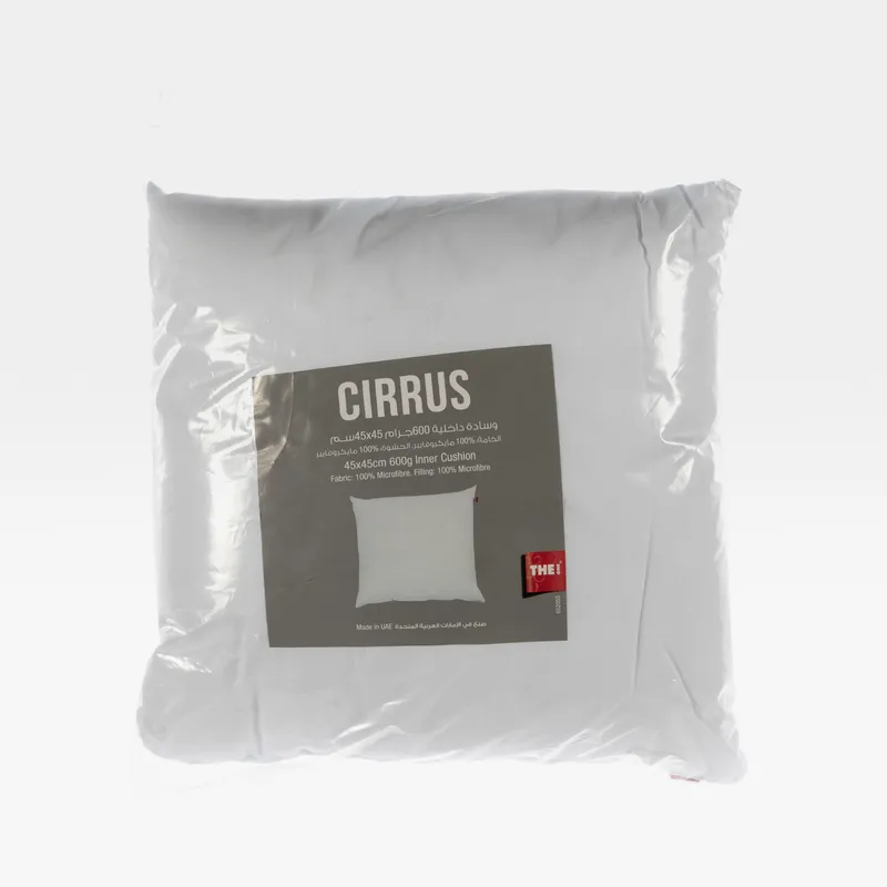 CIRRUS inner cushion white 600g - 45x45cm