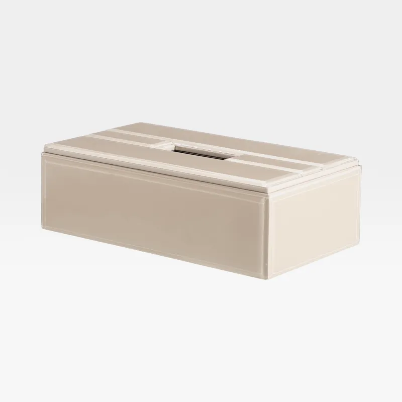 DENYA tissue box beige - 13x26cm