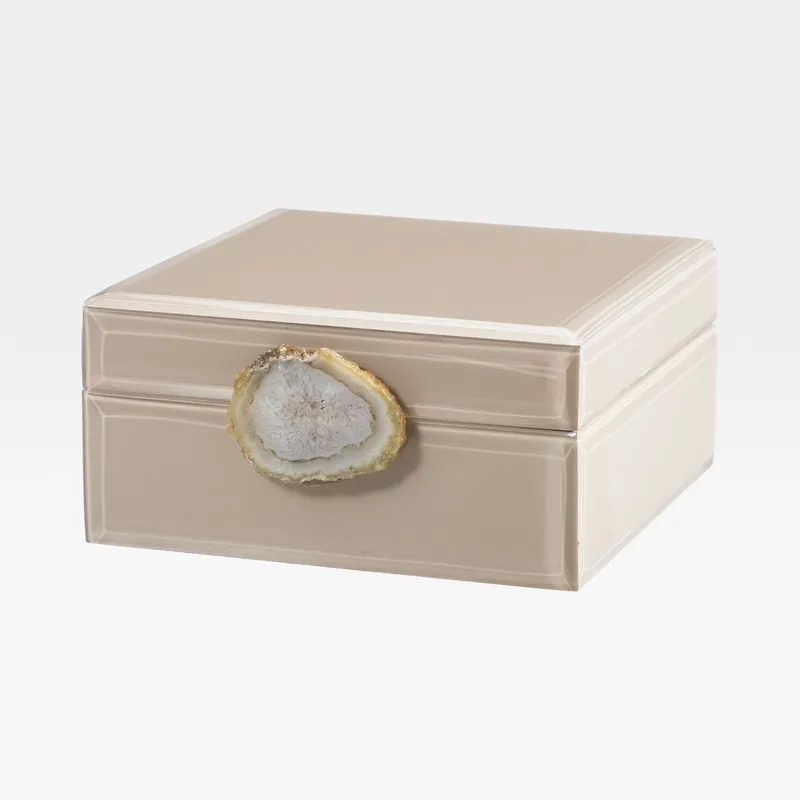 DENYA box beige - 16x16cm