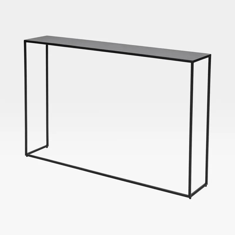 SCALA console black - 122x23cm