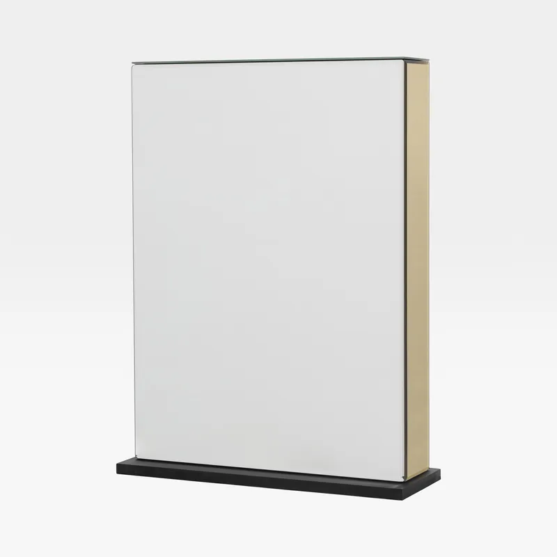 SNOW table mirror gold - 60x45cm