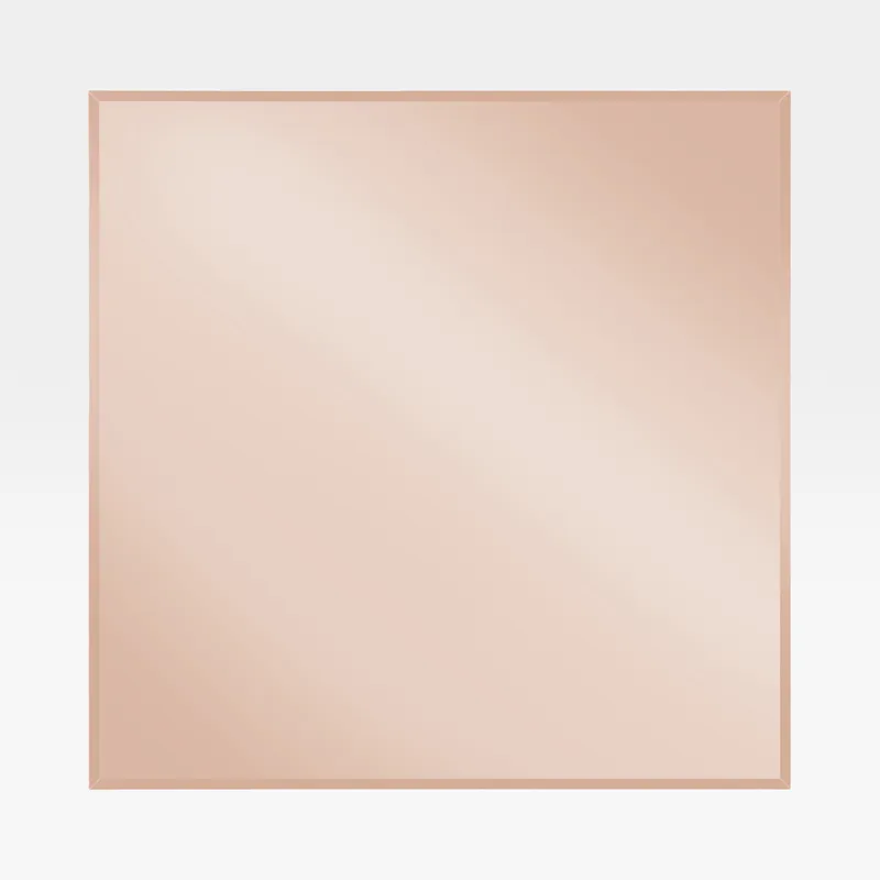 TOUR wall mirror pink - 90x90cm