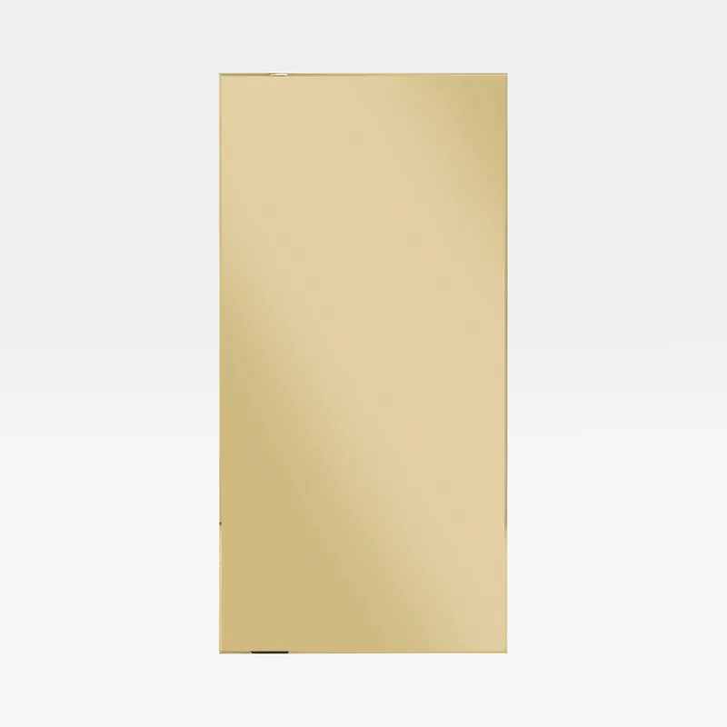 TOUR wall mirror gold - 120x60cm