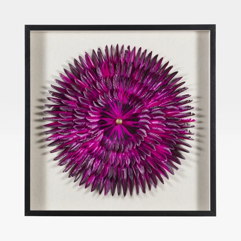 TARA wall decoration black - 90x90cm