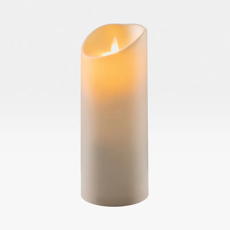 MOOD flameless candle cream - 9x23cm