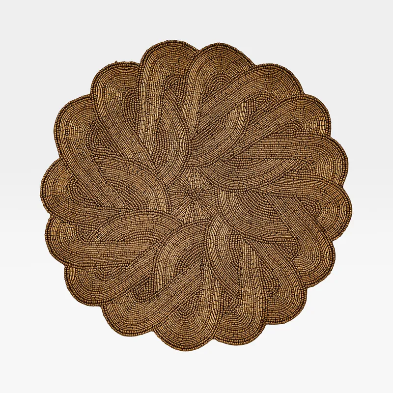 MILEE placemat gold - dia 38cm