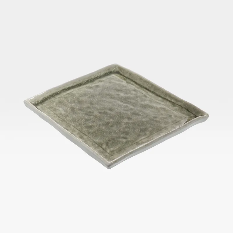 ONEER plate green - 26x26cm