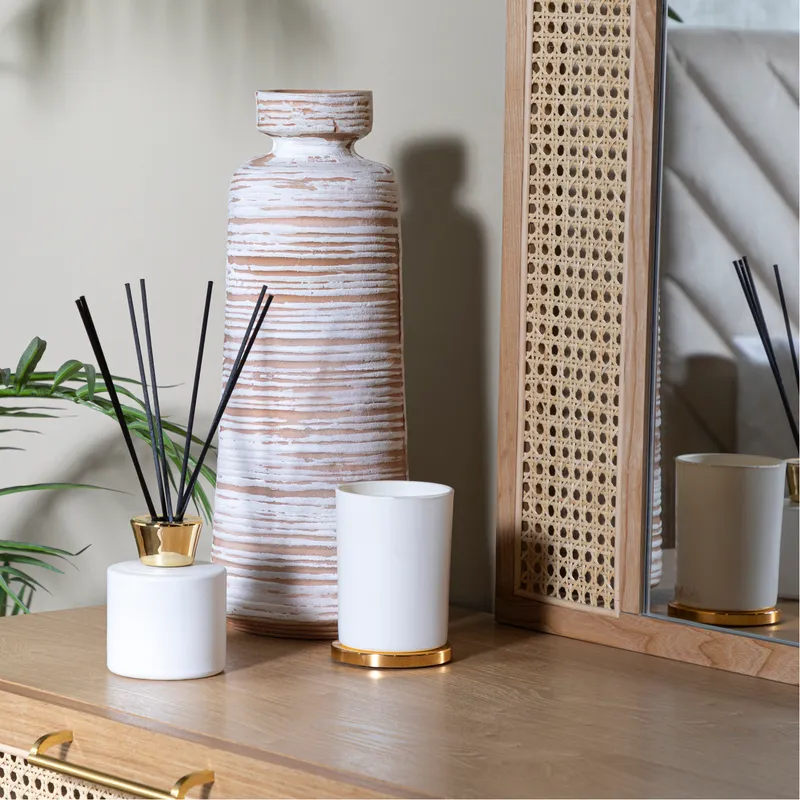 MIRAI vase cream - H39cm