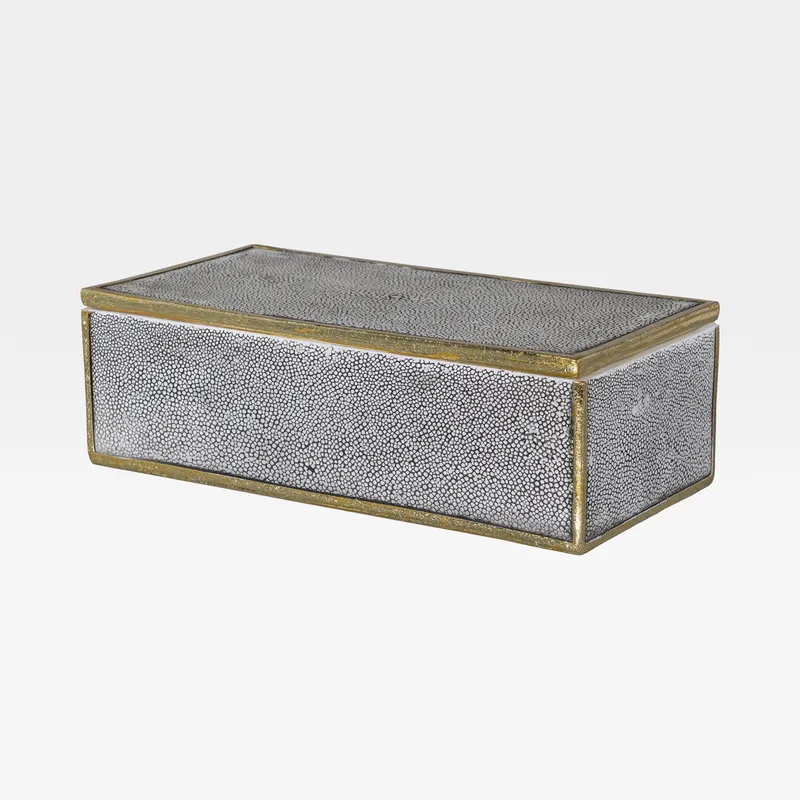 PEARL box grey - 30x15cm