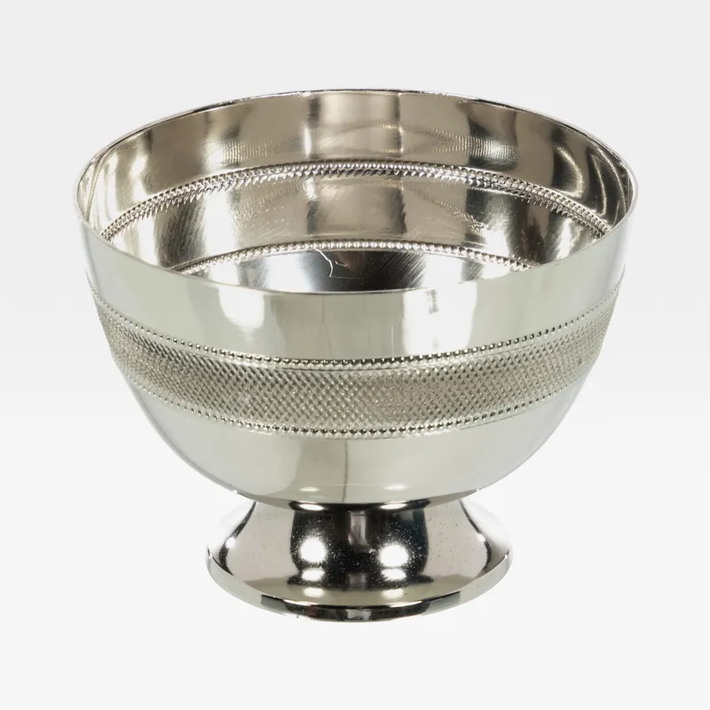 CALEB bowl nickel - dia 17cm