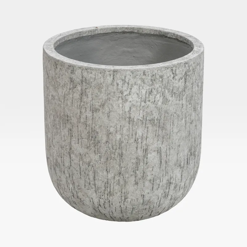 FICONSTONE planter grey - H44cm