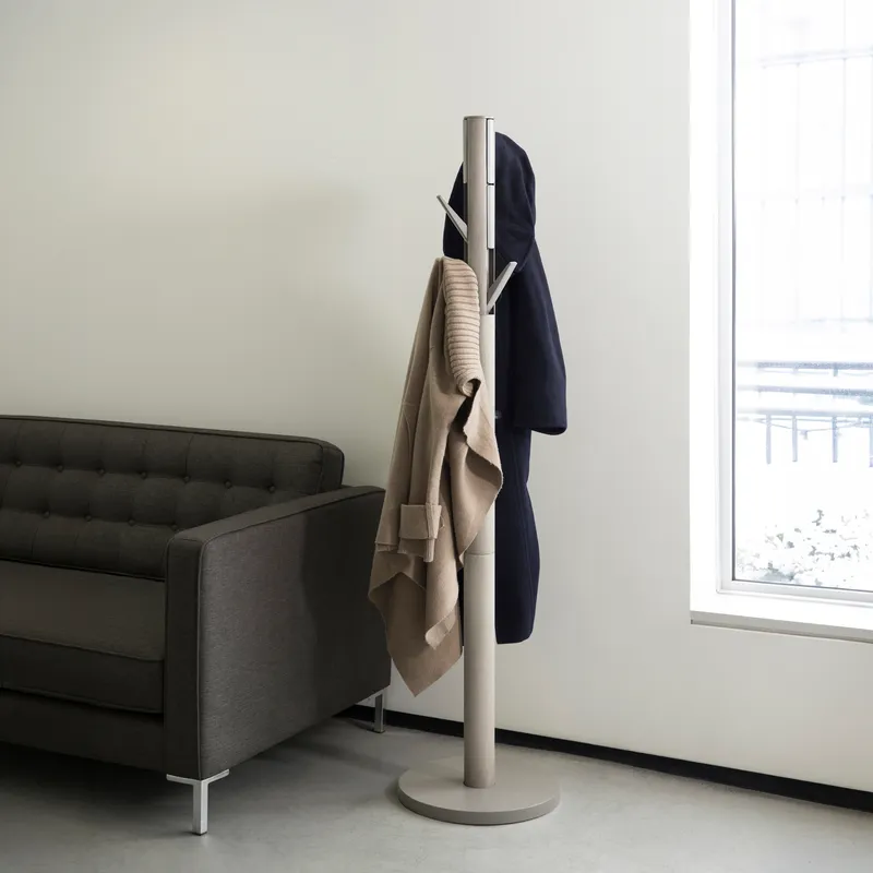 FLAPPER coat rack grey