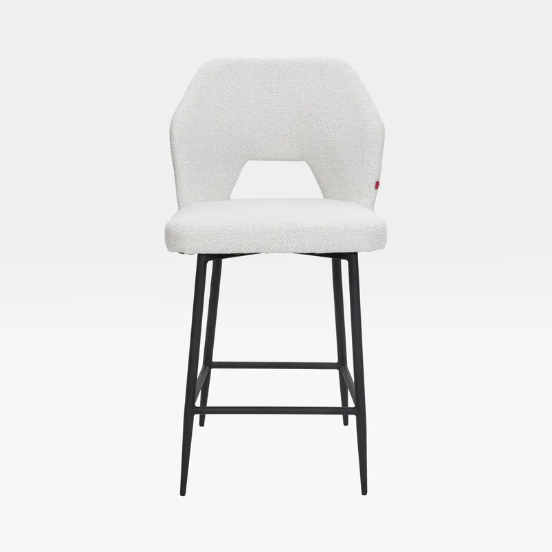 HOLD counter chair white/black
