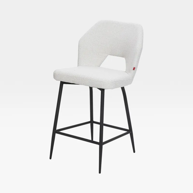 HOLD counter chair white/black