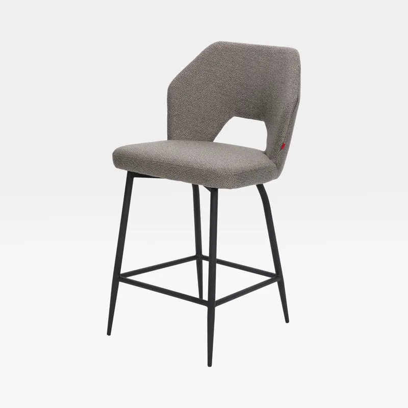 HOLD counter chair taupe/black