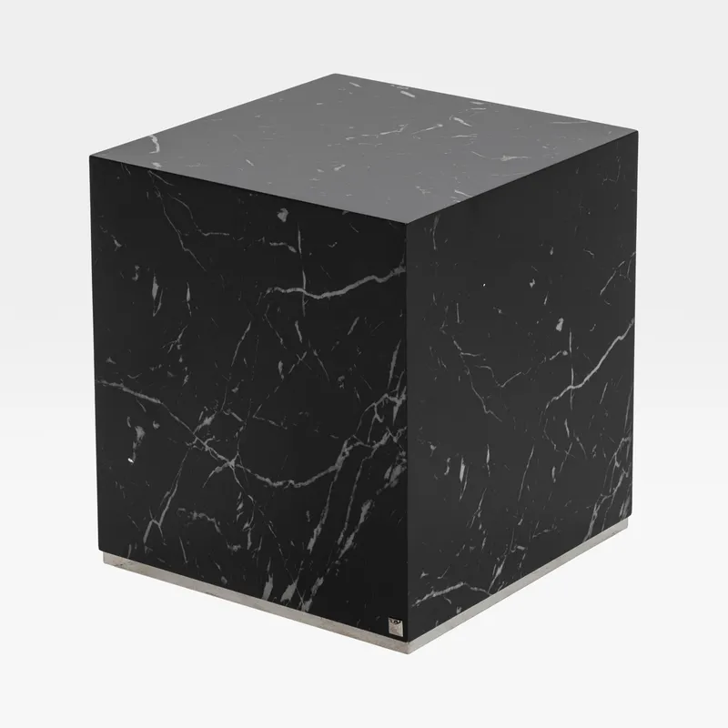 MARBO side table black - 40x40cm