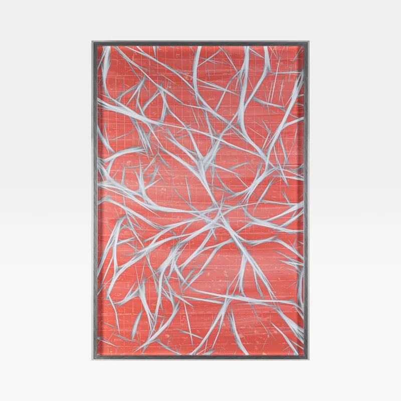 MARELLA I print silver - 84x124cm