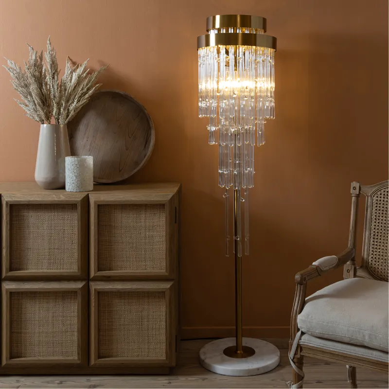 ADIRA vase beige - H45cm