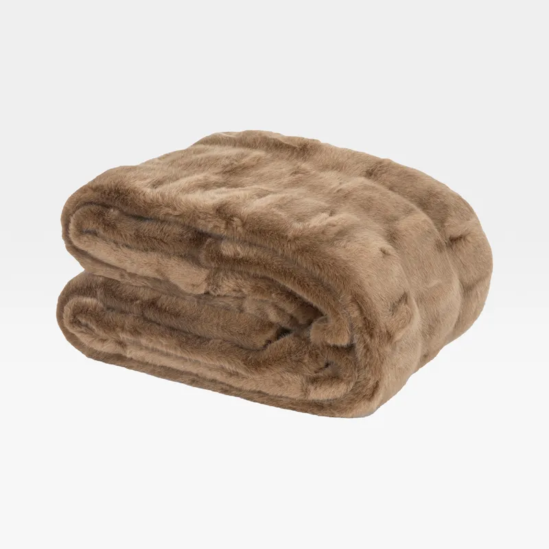 EMIL throw brown - 130x180cm