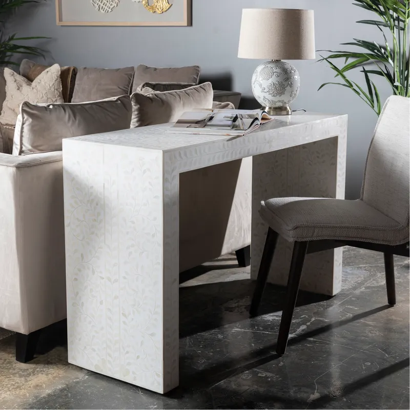 ELAM console white - 120x40cm