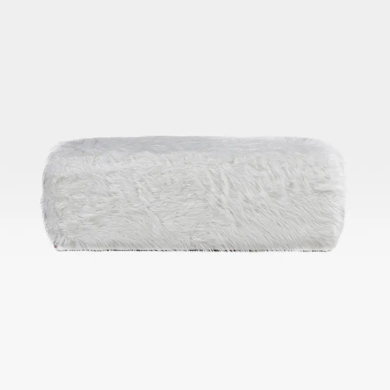 HAIRY stool white - 144x46cm